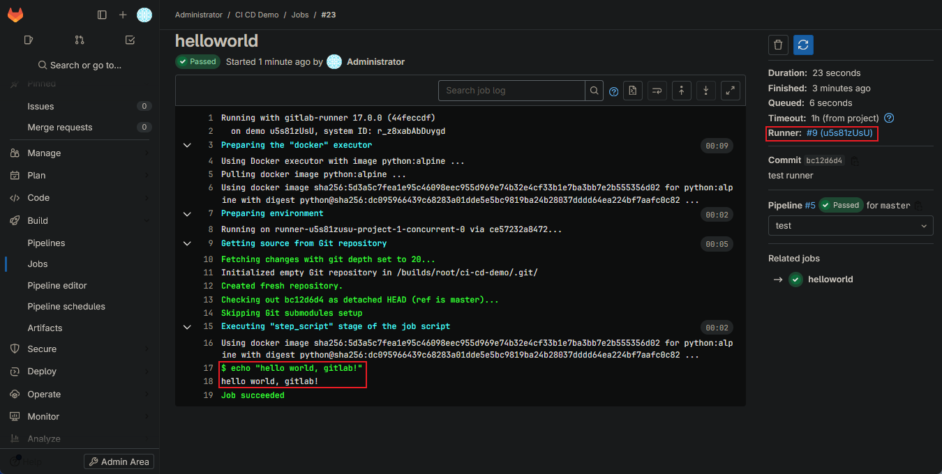 gitlab-job-test